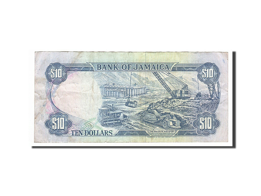Banknote, Jamaica, 10 Dollars, 1994, 1994-03-01, EF(40-45)