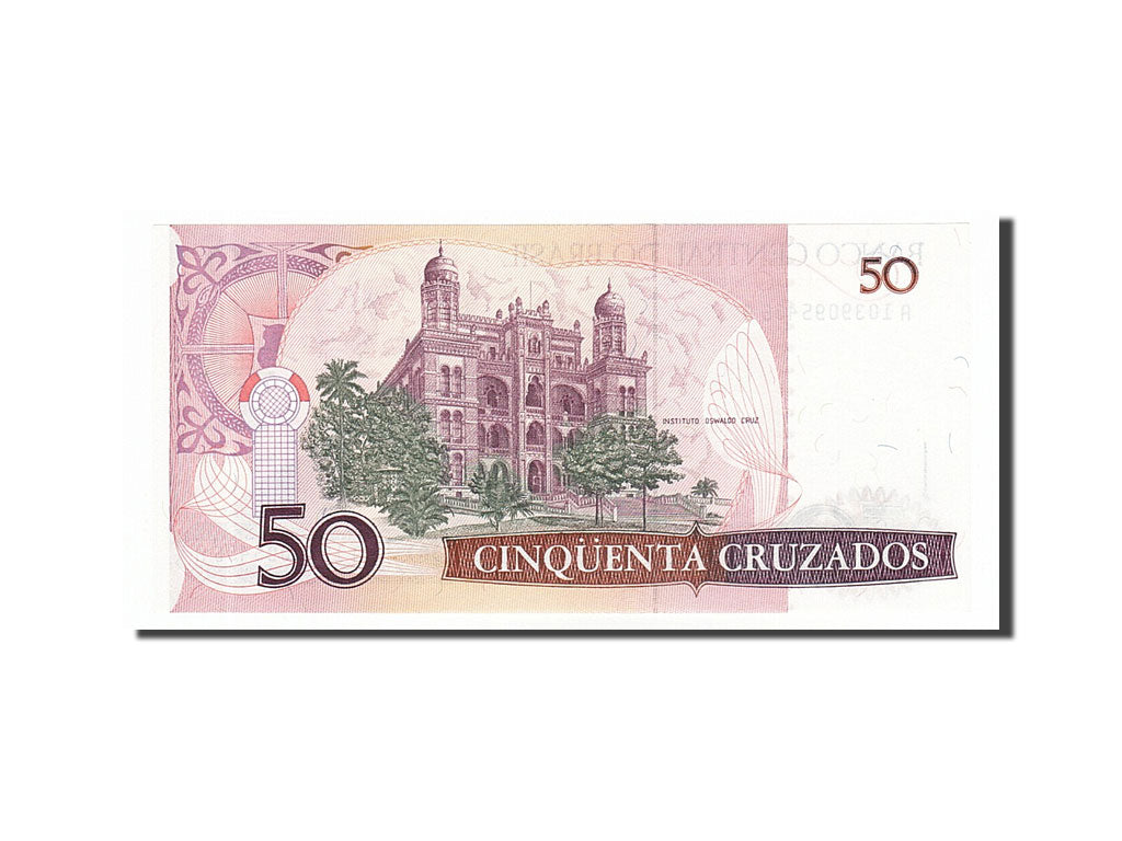 Banknote, Brazil, 50 Cruzados, 1986, UNC(63)