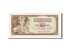 Banknote, Yugoslavia, 10 Dinara, 1968, 1968-05-01, EF(40-45)