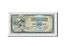 Banknote, Yugoslavia, 50 Dinara, 1968, 1968-05-01, VF(20-25)
