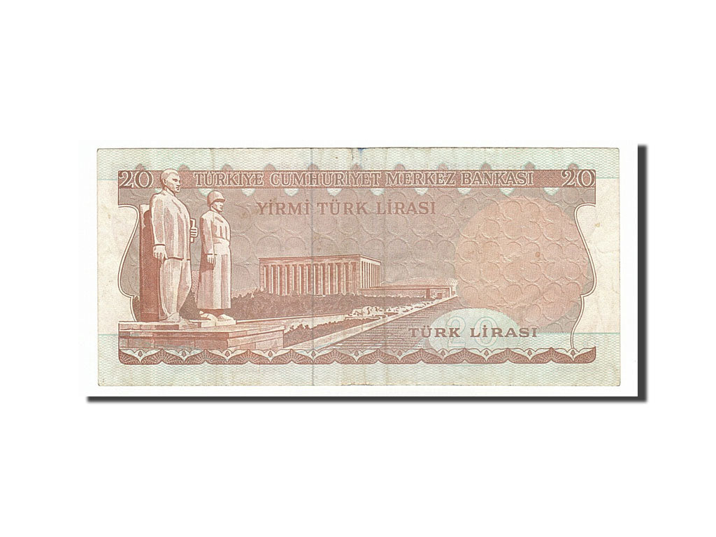 Geldschein, Türkei, 20 Lira, 1974, SS