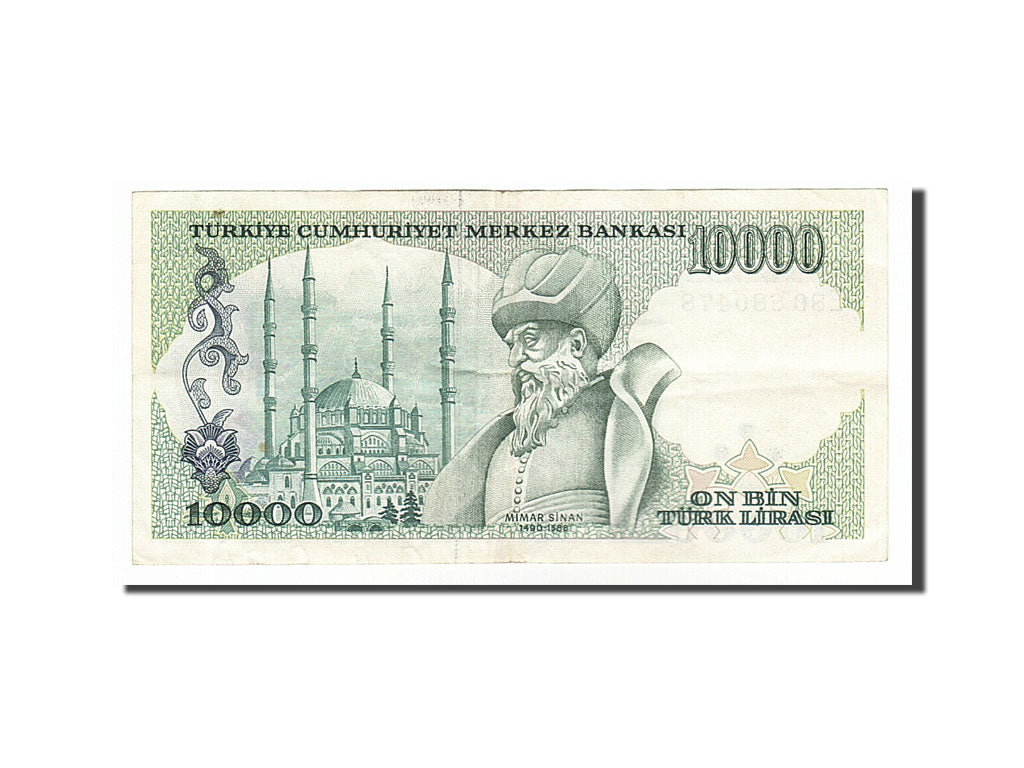 Banknote, Turkey, 10,000 Lira, 1982, EF(40-45)