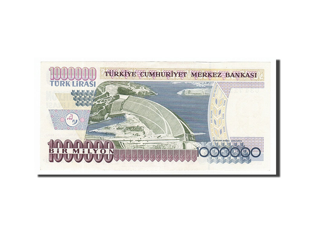 Geldschein, Türkei, 1,000,000 Lira, 1995, UNZ