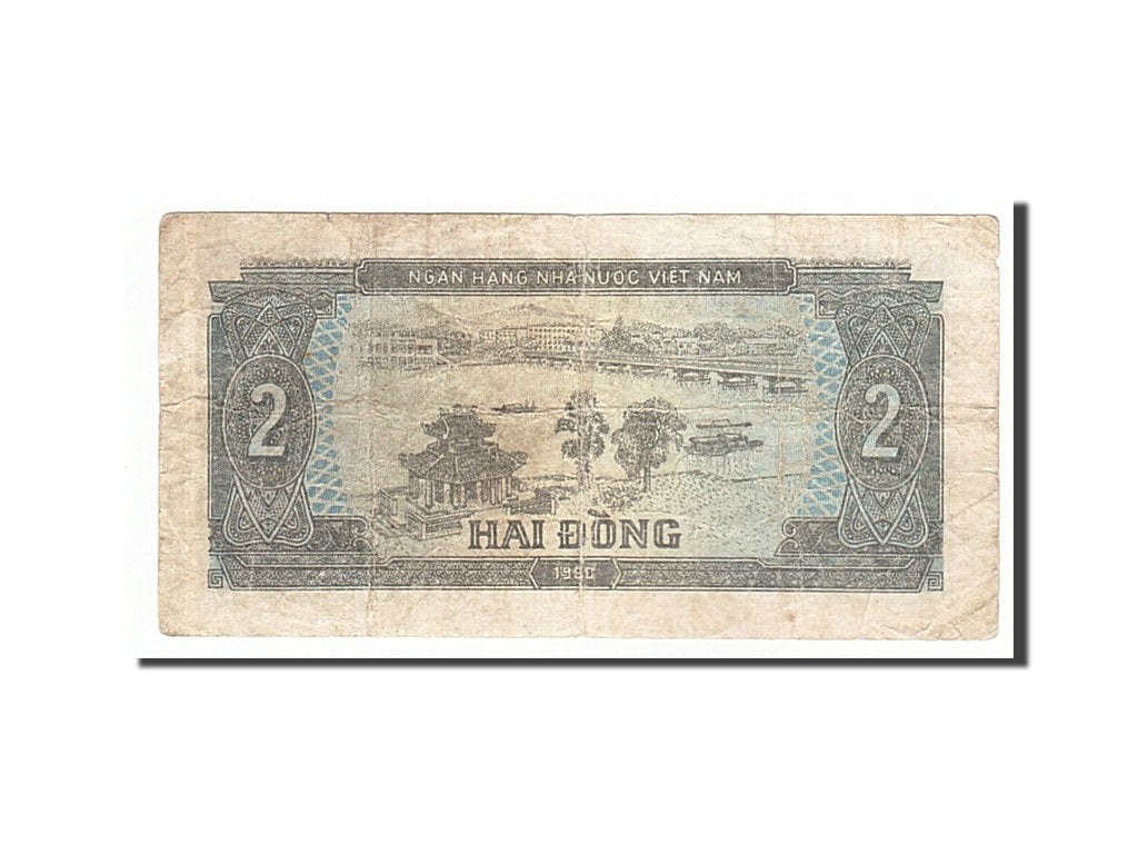 Banconote, Vietnam, 2 D<ox>ng, 1980, MB
