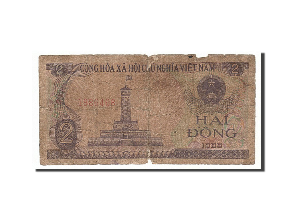 Banknot, Wiet Nam, 2 D<ox>ng, 1985, VG(8-10)