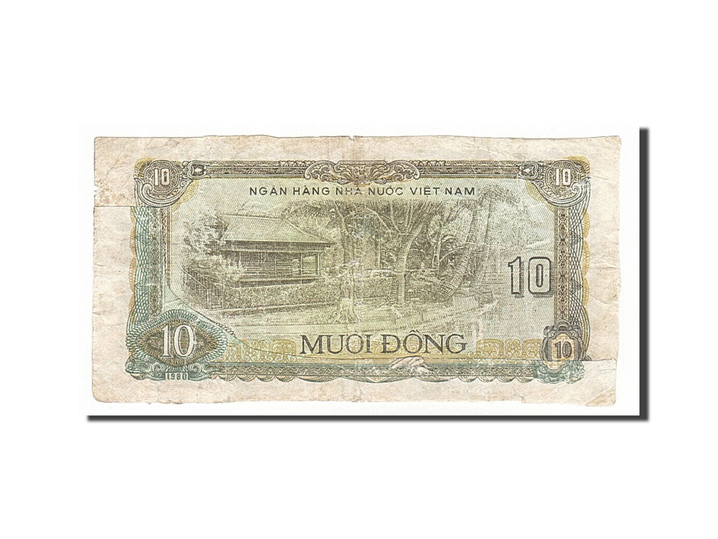 Banknot, Wiet Nam, 10 D<ox>ng, 1980, F(12-15)