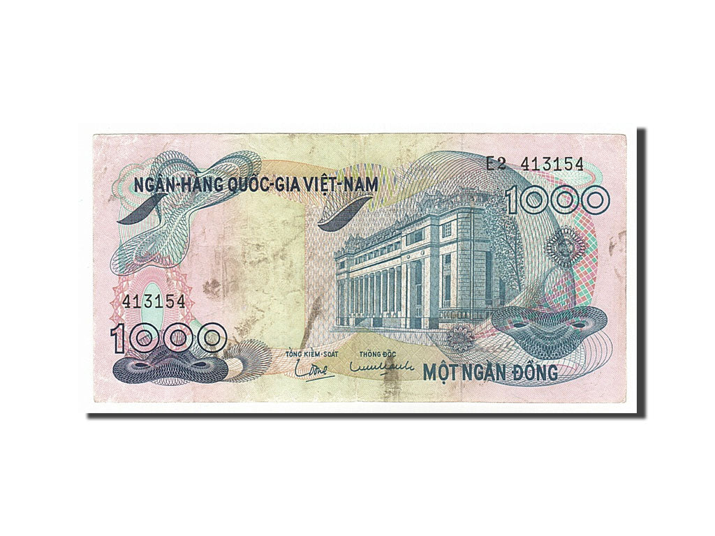 Banknote, South Viet Nam, 1000 D<ox>ng, 1971, VF(30-35)