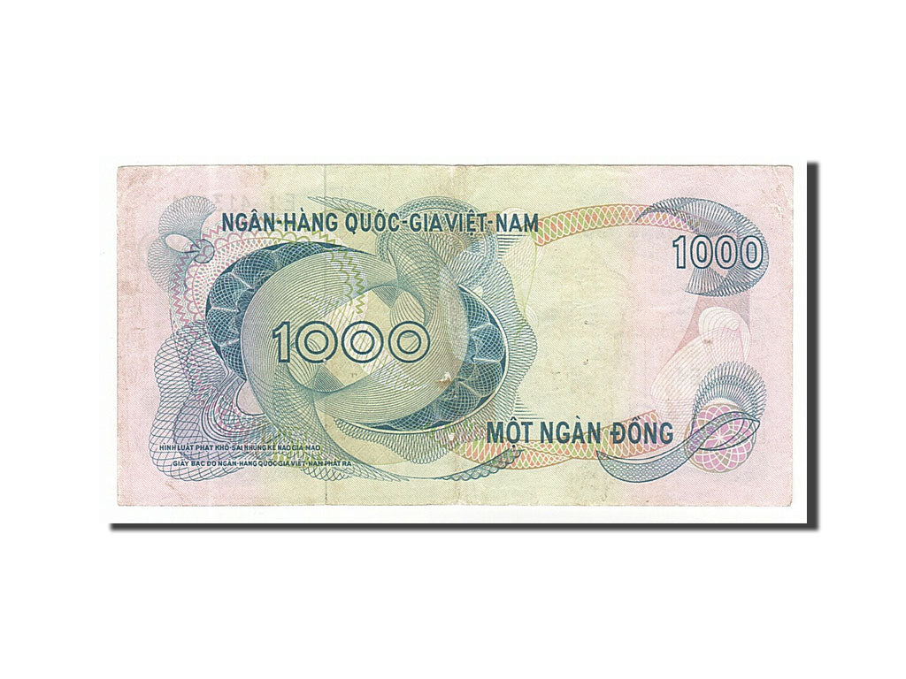 Banknote, South Viet Nam, 1000 D<ox>ng, 1971, VF(30-35)