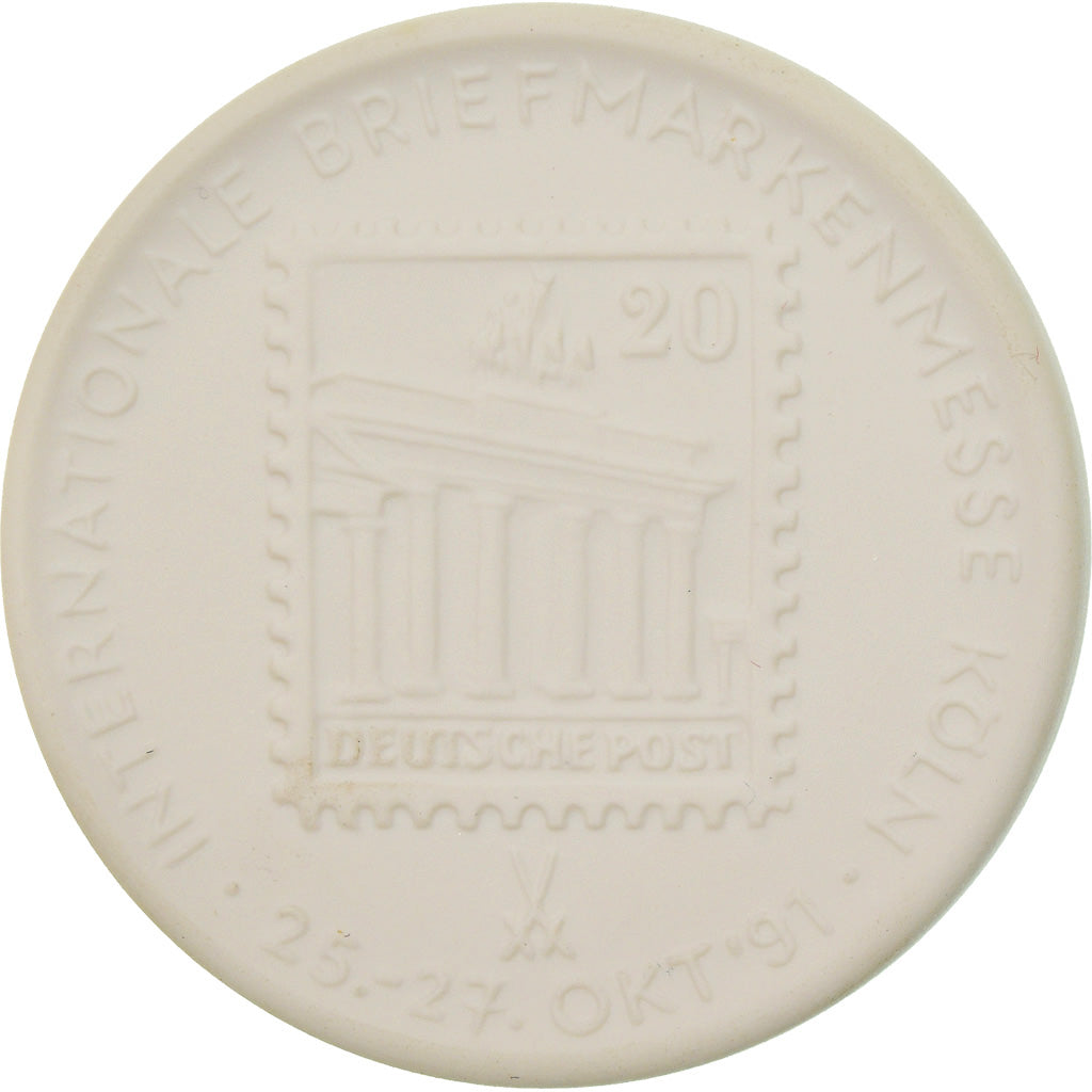 Deutschland, Medaille, Internationale Briefmarkenmesse Köln, Philatelia, 1991