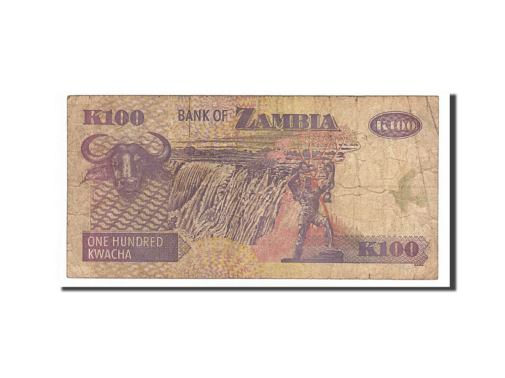 Banknote, Zambia, 100 Kwacha, 2005, VF(20-25)
