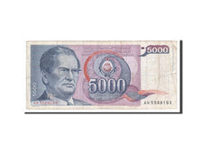 Banknote, Yugoslavia, 5000 Dinara, 1985, 1985-05-01, VF(20-25)