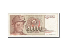 Banknote, Yugoslavia, 20,000 Dinara, 1987, 1987-05-01, EF(40-45)