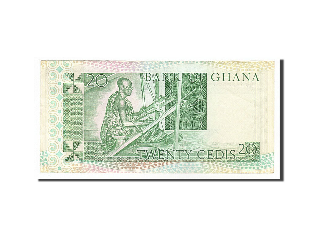 Geldschein, Ghana, 20 Cedis, 1982, 1982-03-06, VZ