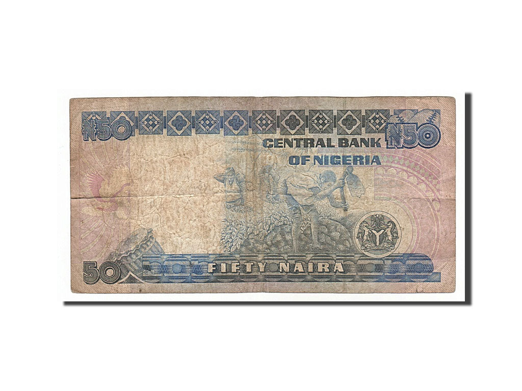Banknote, Nigeria, 50 Naira, 1991, VF(20-25)