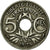 Moneta, Francia, Lindauer, 5 Centimes, 1925, BB, Rame-nichel, KM:875