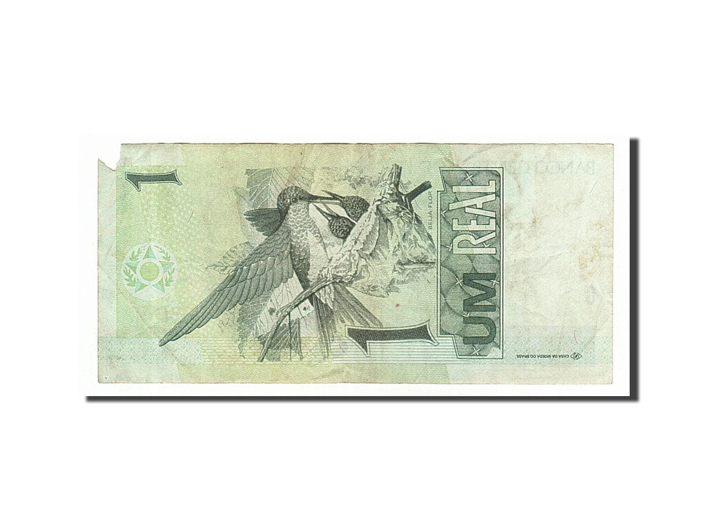 Banknote, Brazil, 1 Réal, 1997, F(12-15)