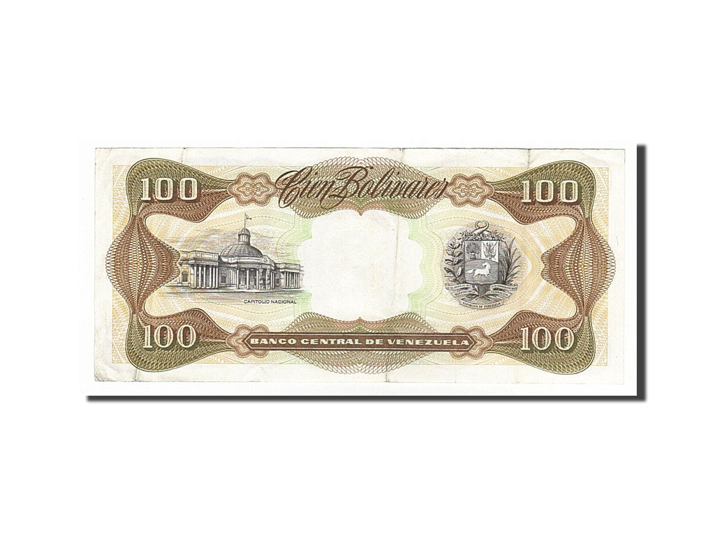 Billete, 100 Bolivares, 1998, Venezuela, 1998-10-13, MBC+