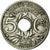 Moneta, Francia, Lindauer, 5 Centimes, 1935, BB+, Rame-nichel, KM:875