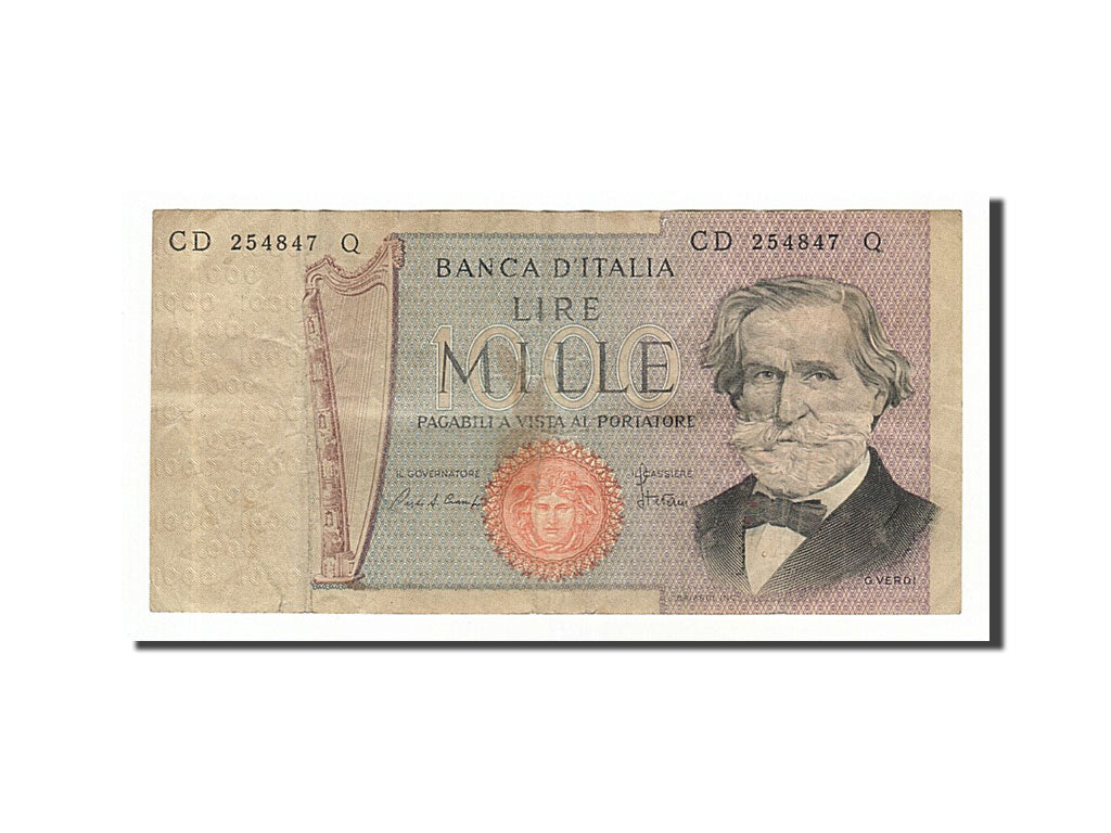 Banknote, Italy, 1000 Lire, 1981, 1981-05-30, VF(30-35)