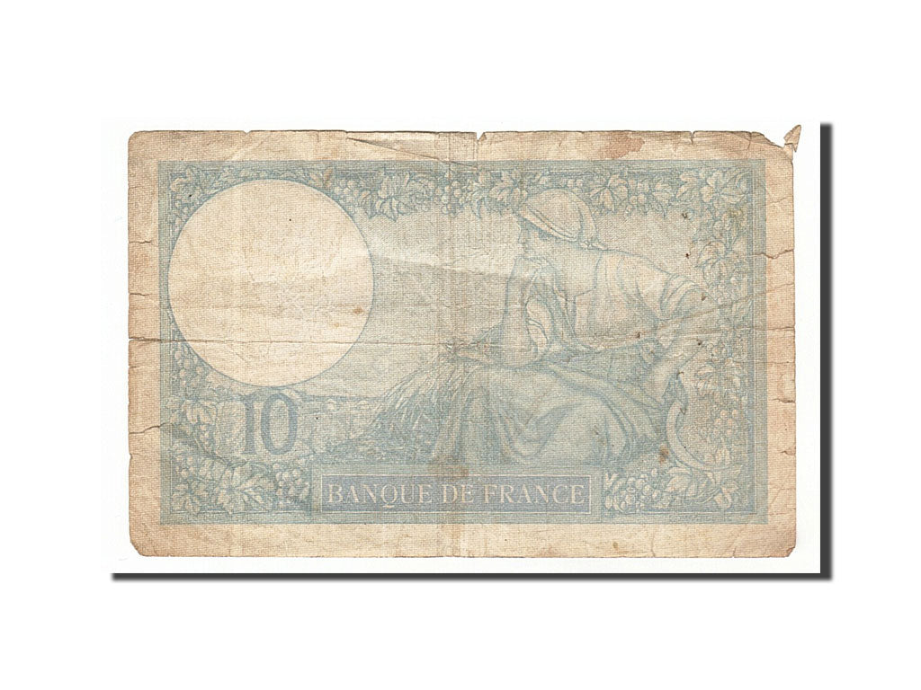 Banknot, Francja, 10 Francs, Minerve, 1940, 1940-09-26, VG(8-10), Fayette:7.15