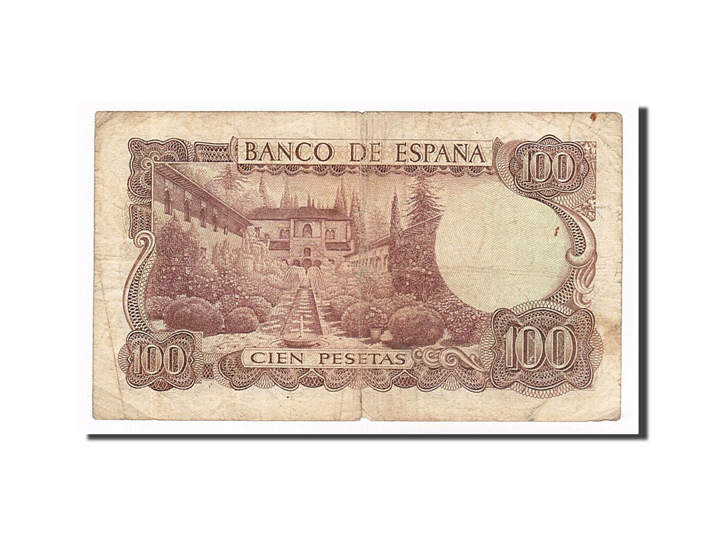 Banknote, Spain, 100 Pesetas, 1970, 1970-11-17, VG(8-10)
