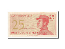 Biljet, Indonesië, 25 Sen, 1964, SPL