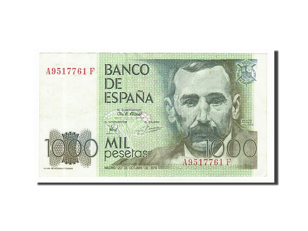 Billete, 1000 Pesetas, 1979, España, 1979-10-23, MBC+