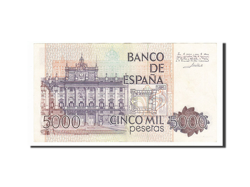 Billete, 5000 Pesetas, 1979, España, 1979-10-23, EBC