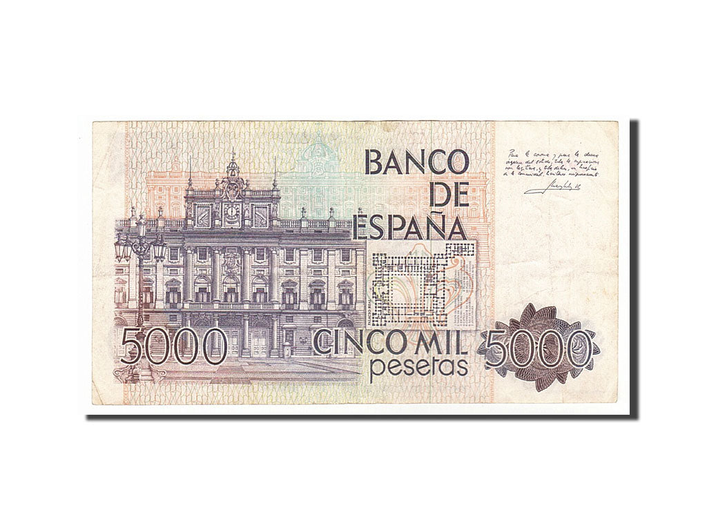 Banknote, Spain, 5000 Pesetas, 1979, 1979-10-23, EF(40-45)