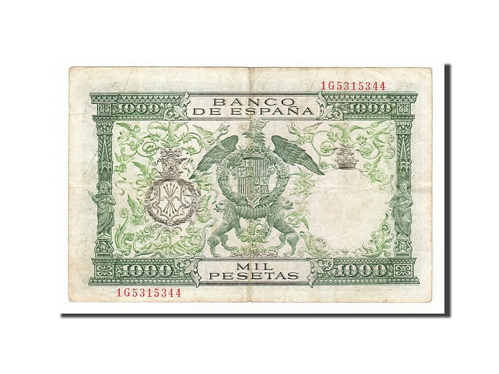 Banknote, Spain, 1000 Pesetas, 1957, 1957-11-29, VF(20-25)
