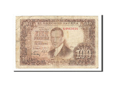 Banknote, Spain, 100 Pesetas, 1953, 1953-04-07, VG(8-10)