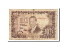 Banknote, Spain, 100 Pesetas, 1953, 1953-04-07, VG(8-10)