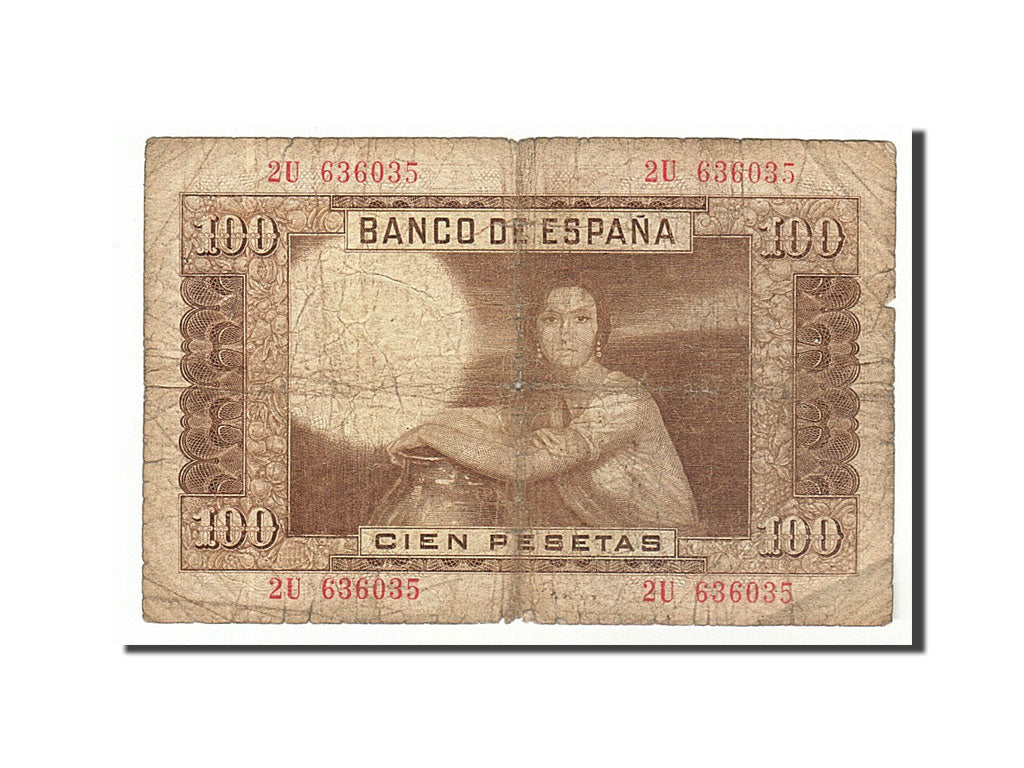 Billete, 100 Pesetas, 1953, España, 1953-04-07, RC