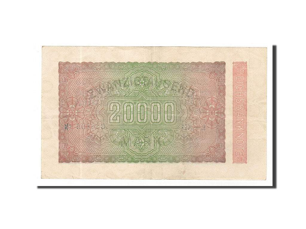 Banknote, Germany, 20,000 Mark, 1923, 1923-02-20, AU(50-53)