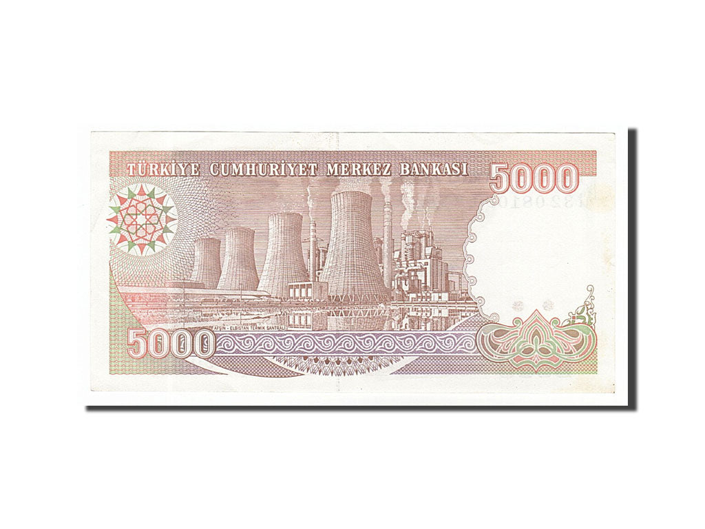 Banconote, Turchia, 5000 Lira, 1985, SPL-