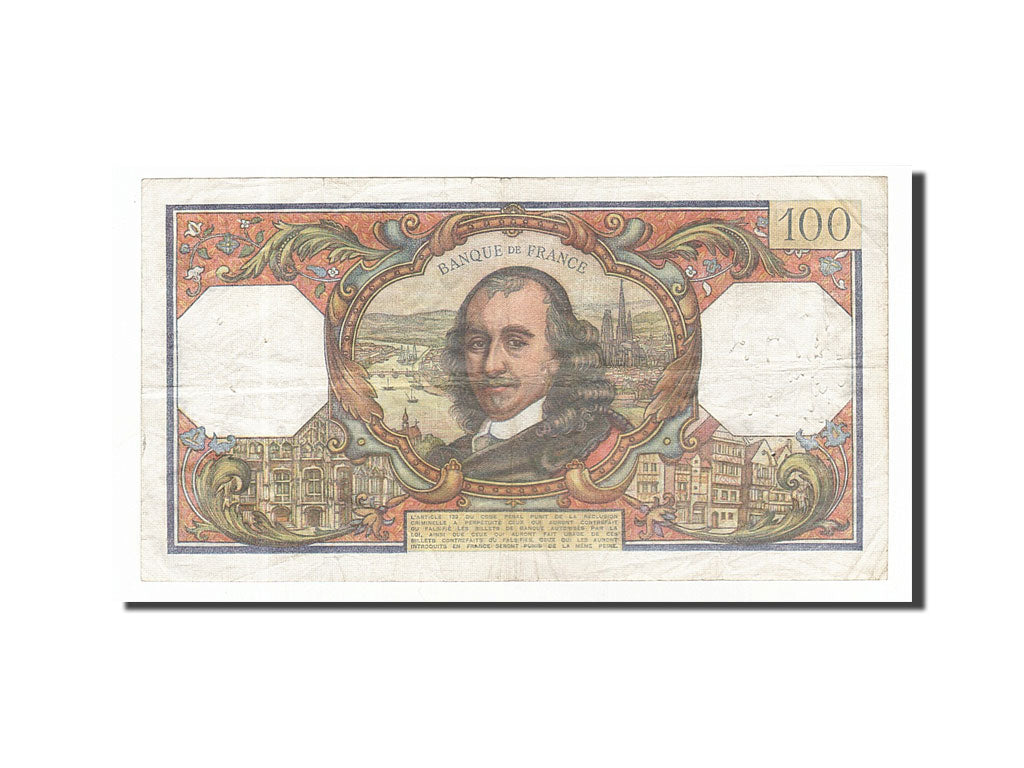 Billet, France, 100 Francs, 100 F 1964-1979 ''Corneille'', 1964, 1964-12-03, TB