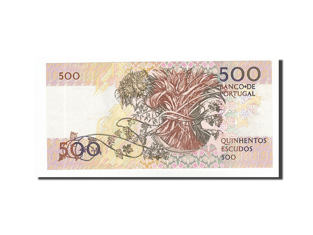 Banknote, Portugal, 500 Escudos, 1992, 1992-02-13, EF(40-45)