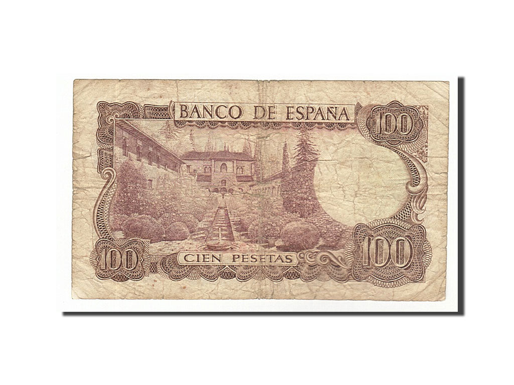Banknote, Spain, 100 Pesetas, 1970, 1970-11-17, VF(20-25)