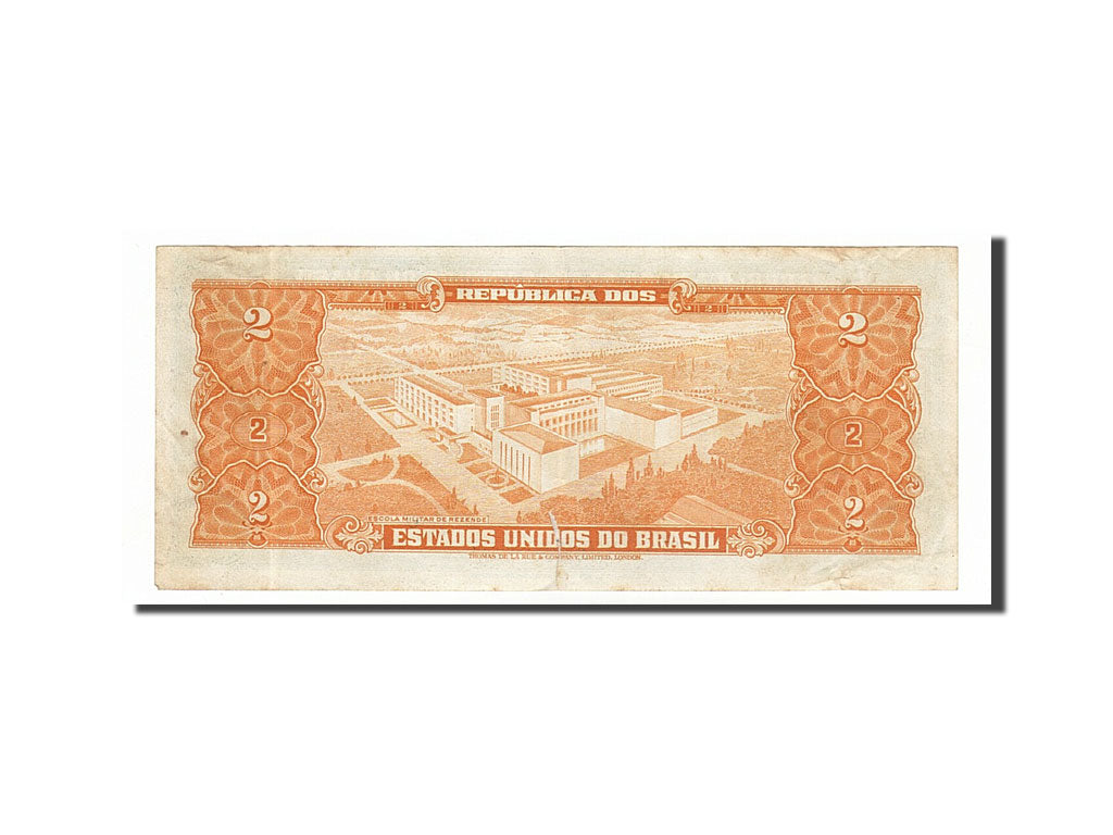 Banknote, Brazil, 2 Cruzeiros, 1956, VF(30-35)