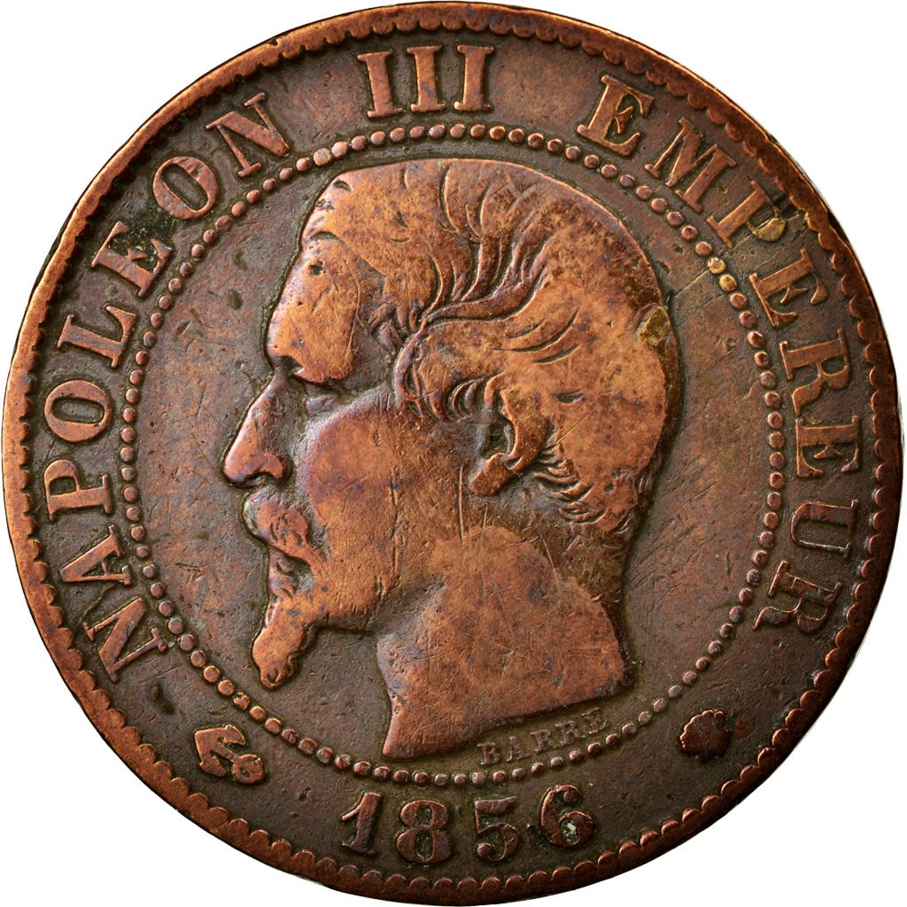 Coin, France, Napoleon III, Napoléon III, 5 Centimes, 1856, Marseille