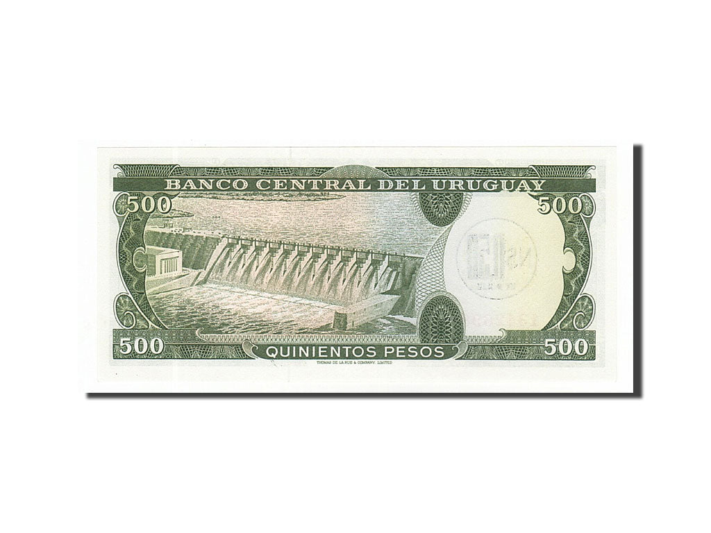 Banknote, Uruguay, 0.50 Nuevo Peso on 500 Pesos, 1975, UNC(65-70)
