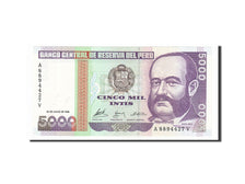 Geldschein, Peru, 5000 Intis, 1988, 1988-06-28, UNZ
