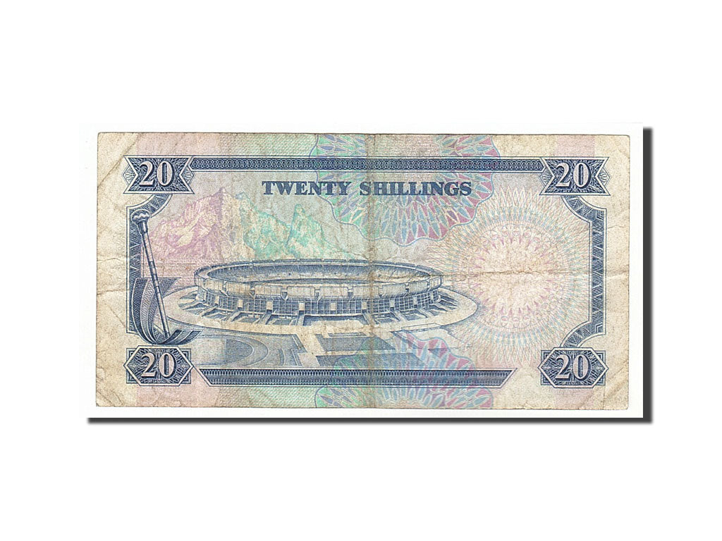 Banknote, Kenya, 20 Shillings, 1991, 1991-07-01, VF(30-35)