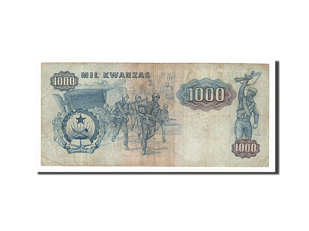Banknote, Angola, 1000 Kwanzas, 1984, 1984-01-07, VF(30-35)