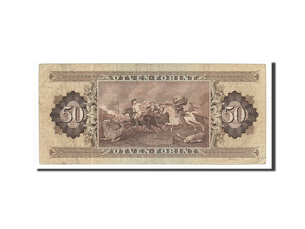 Banknote, Hungary, 50 Forint, 1975, 1975-10-28, VF(30-35)