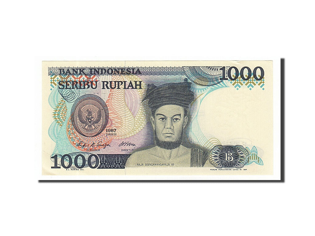 Banconote, Indonesia, 1000 Rupiah, 1987, SPL