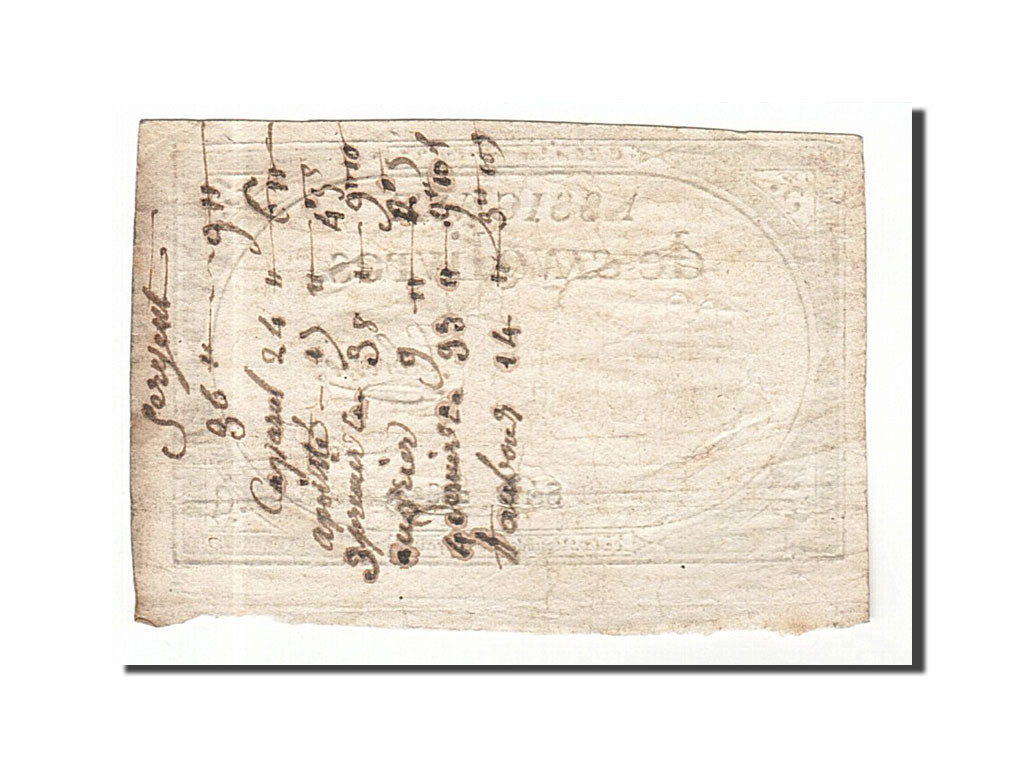 Biljet, Frankrijk, 5 Livres, 1793, Labrosse, TB+, KM:A76, Lafaurie:171