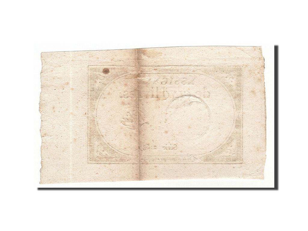 Billete, Francia, 5 Livres, 1793, Police, MBC, KM:A76, Lafaurie:171