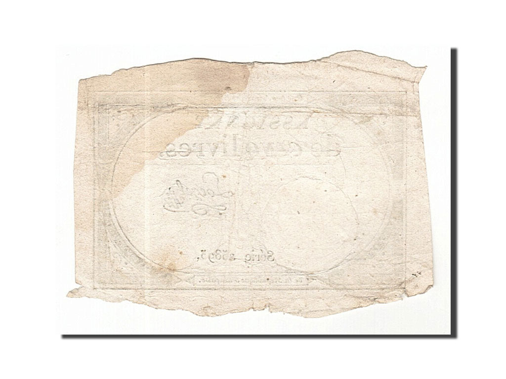 Banknote, France, 5 Livres, 1793, Laegel, EF(40-45), KM:A76, Lafaurie:171