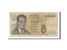 Banknote, Belgium, 20 Francs, 1964, 1964-06-15, VF(20-25)